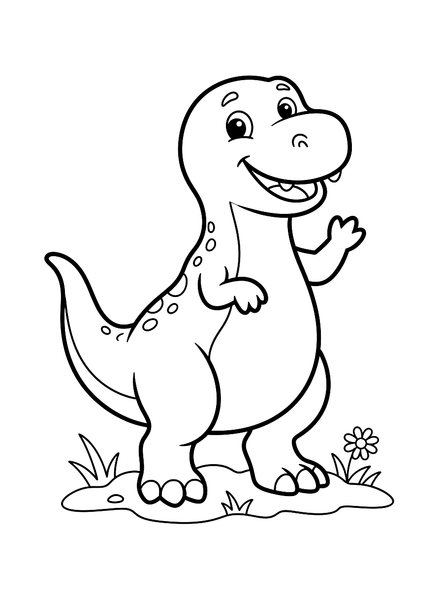Example coloring page
