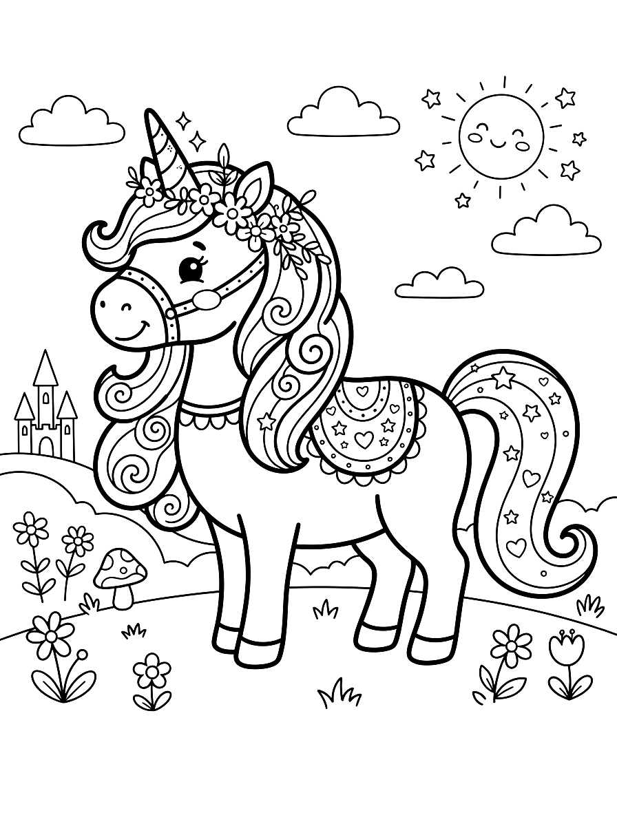Example coloring page